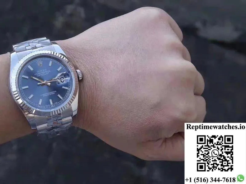 Rolex Datejust M126334-0002 36Mm Ar Factory Blue Dial-Rep Time Watches