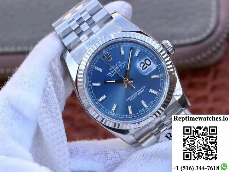 Rolex Datejust M126334-0002 36Mm Ar Factory Blue Dial-Rep Time Watches