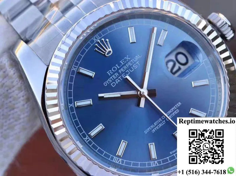 Rolex Datejust M126334-0002 36Mm Ar Factory Blue Dial-Rep Time Watches