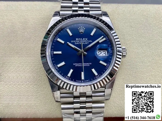 Rolex Datejust M126334-0002 VS Factory Blue Dial - Watches