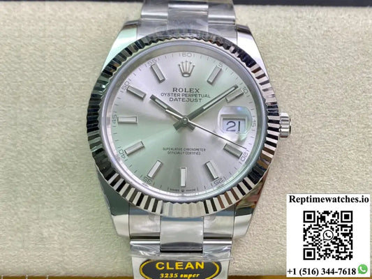 Rolex Datejust M126334-0003 Clean Factory Silver Dial - Watches