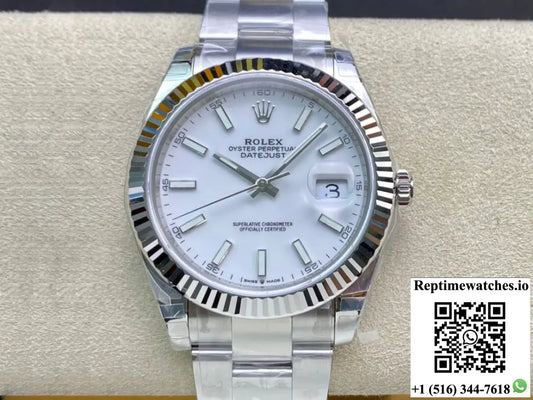 Rolex Datejust M126334-0009 VS Factory White Dial - Watches