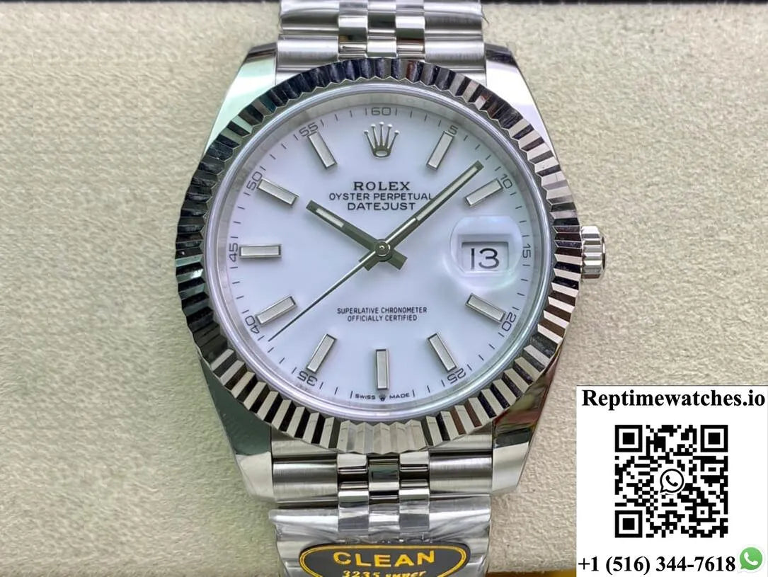 Rolex Datejust M126334-0010 Clean Factory Stainless Steel-Rep Time Watches