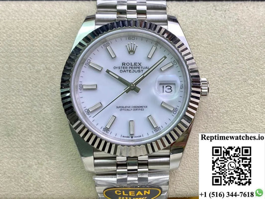 Rolex Datejust M126334-0010 Clean Factory Stainless Steel-Rep Time Watches