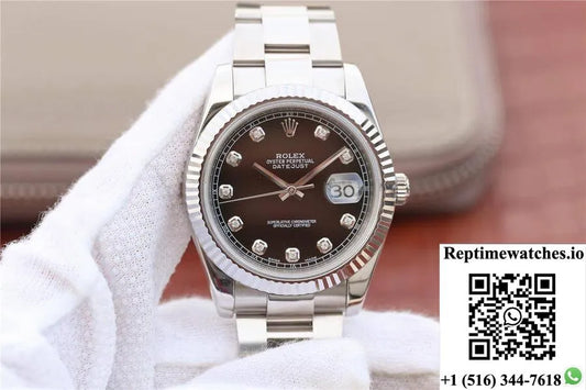Rolex Datejust M126334-0011 Ew Factory Black Dial-Rep Time Watches