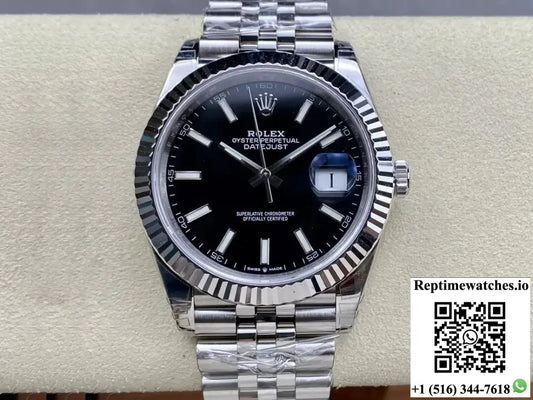 Rolex Datejust M126334-0018 VS Factory Black Dial - Watches