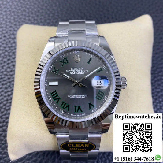 Rolex Datejust M126334-0021 Clean Factory Grey Dial - Watches