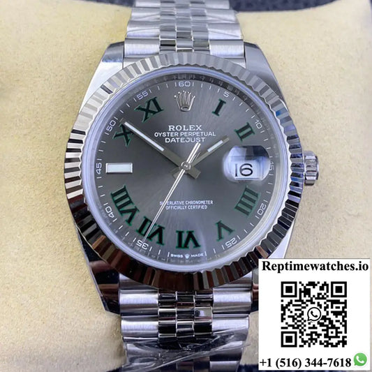 Rolex Datejust M126334-0022 Clean Factory Grey Dial AI Factory