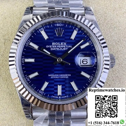 Rolex Datejust M126334-0032 41MM VS Factory Blue Dial - Watches