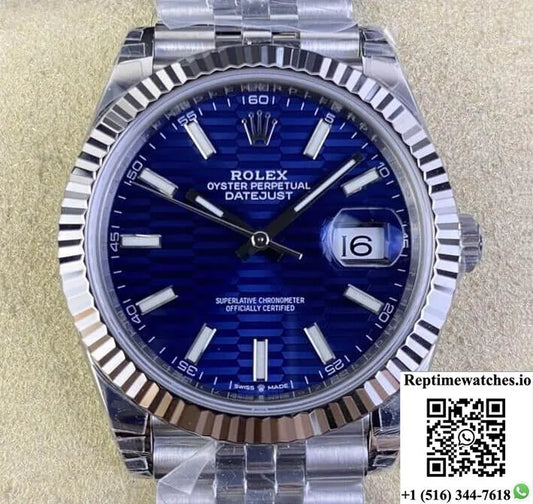 Rolex Datejust M126334-0032 41Mm Vs Factory Blue Dial-Rep Time Watches