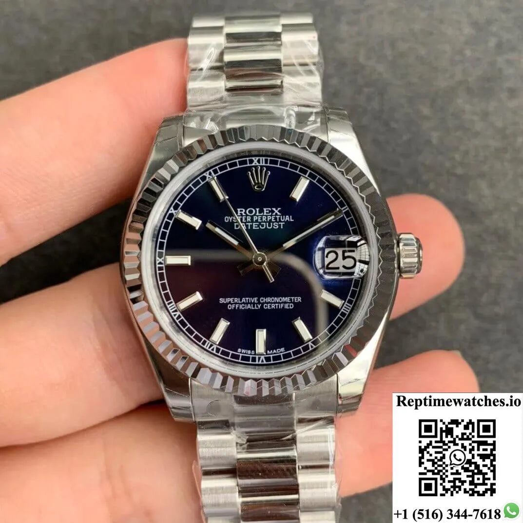 Rolex Datejust M178274-0038 Gs Factory Blue Dial-Rep Time Watches