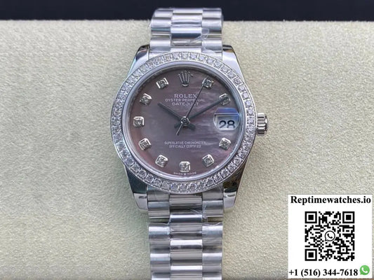 Rolex Datejust M178384-0019 31MM EW Factory Diamond-set Dial - Watches