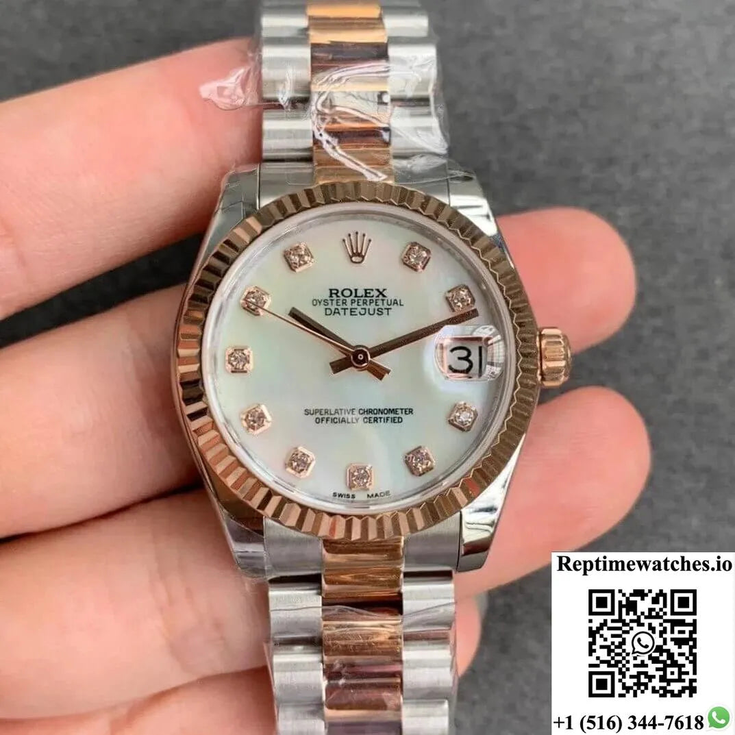 Rolex Datejust M278271-0025 Gs Factory Mother-Of-Pearl Dial-Rep Time Watches