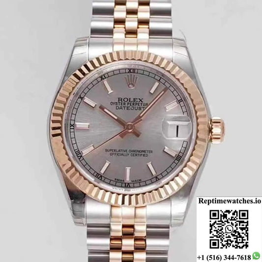 Rolex Datejust M278271 Gs Factory Rose Gold-Rep Time Watches