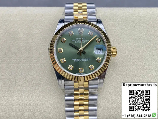 Rolex Datejust M278273-0030 31MM GS Factory Green Dial - Watches