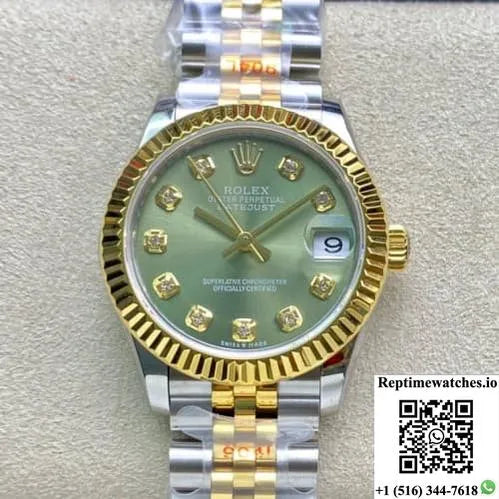 Rolex Datejust M278273-0030 Gs Factory Gold Watch Strap-Rep Time Watches