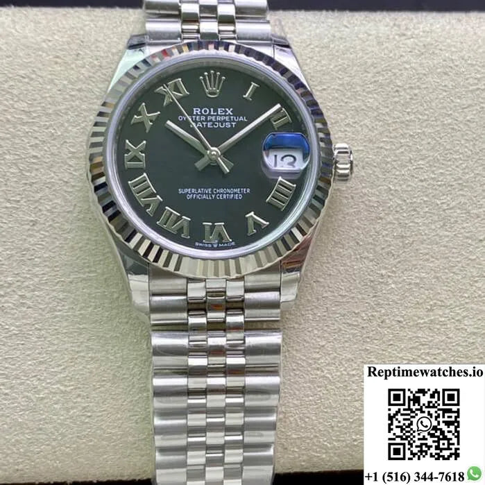 Rolex Datejust M278274-0002 31Mm Ew Factory Stainless Steel-Rep Time Watches