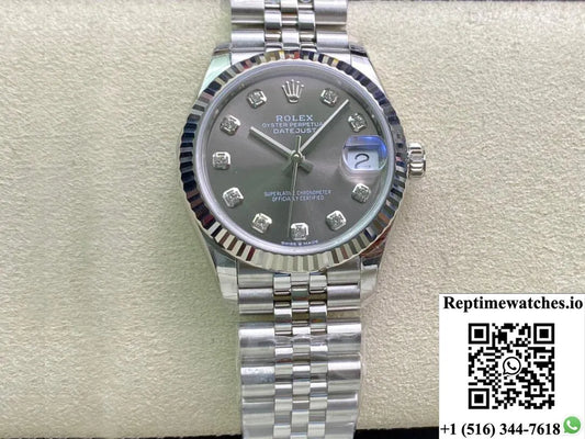 Rolex Datejust M278274-0008 Ew Factory Grey Dial-Rep Time Watches