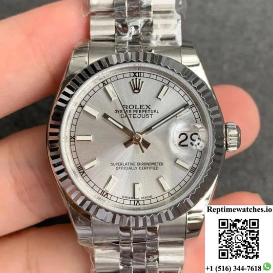 Rolex Datejust M278274-0012 31Mm Gs Factory Silver Dial-Rep Time Watches