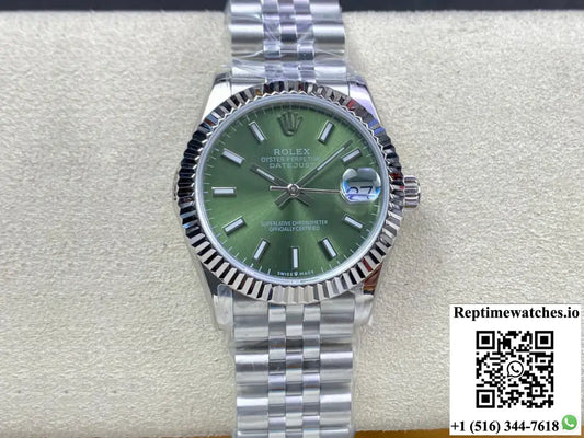 Rolex Datejust M278274-0018 31MM EW Factory Stainless Steel - Watches