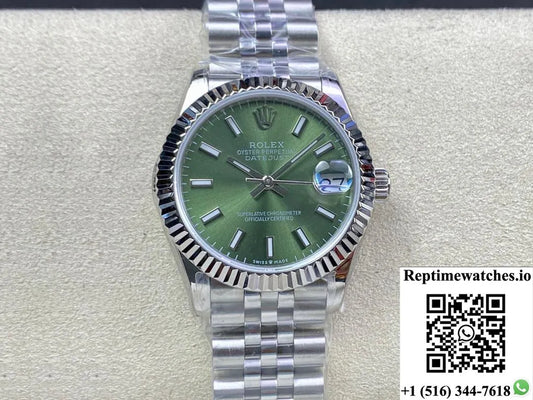 Rolex Datejust M278274-0018 31Mm Ew Factory Stainless Steel-Rep Time Watches