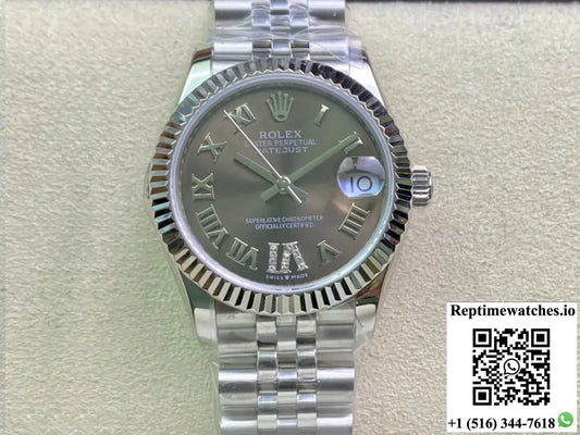 Rolex Datejust M278274-0028 31MM EW Factory Stainless Steel - Watches