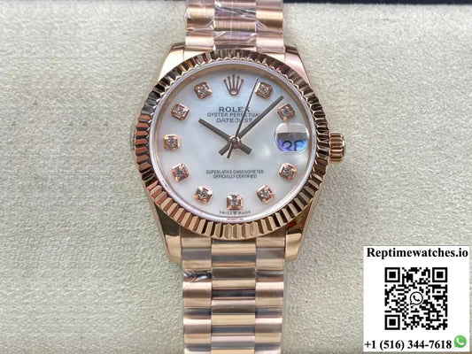 Rolex Datejust M278275-0009 31MM EW Factory Mother-of-pearl Dial - Watches