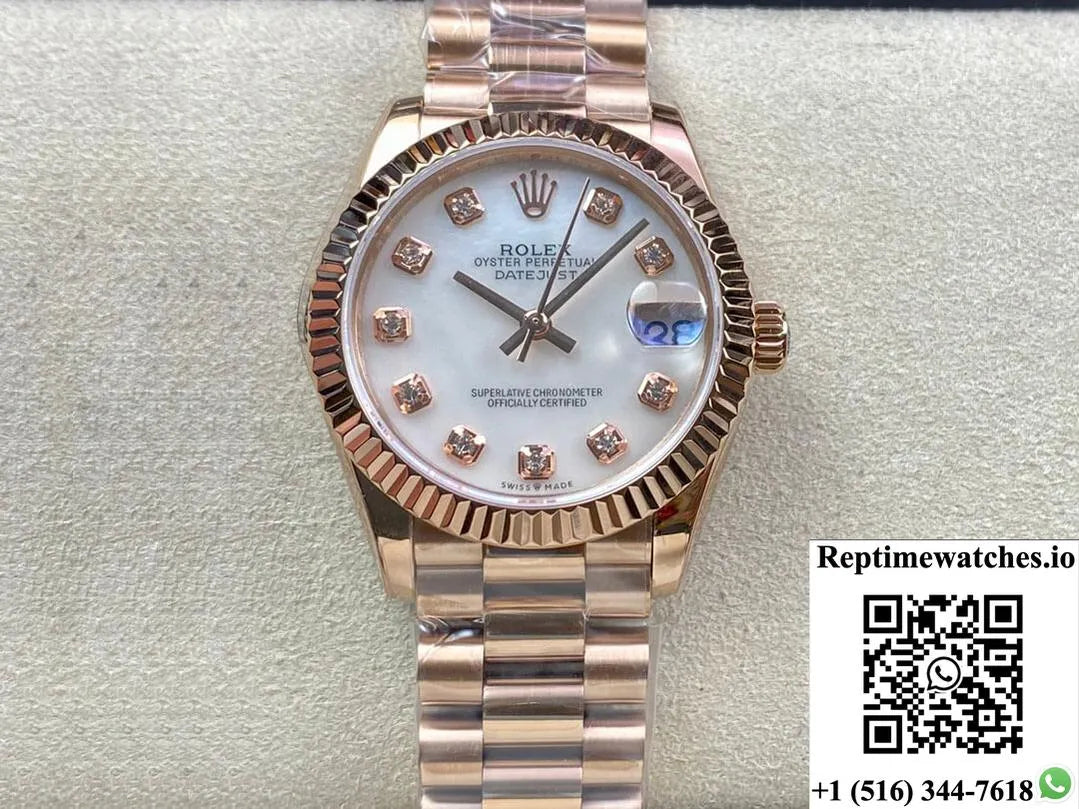 Rolex Datejust M278275-0009 31Mm Ew Factory Mother-Of-Pearl Dial-Rep Time Watches