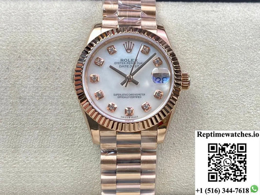 Rolex Datejust M278275-0009 31Mm Ew Factory Mother-Of-Pearl Dial-Rep Time Watches
