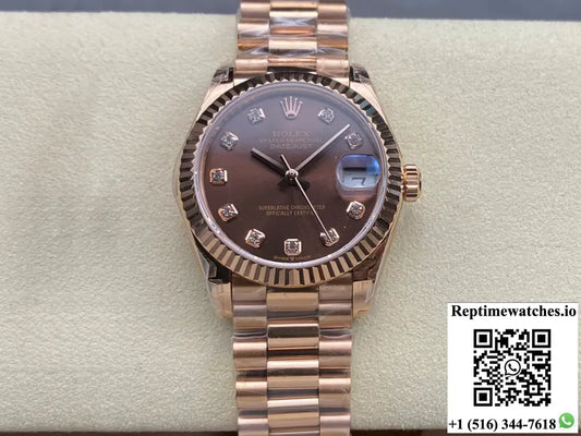 Rolex Datejust M278275-0010 31MM GS Factory Rose Gold - Watches