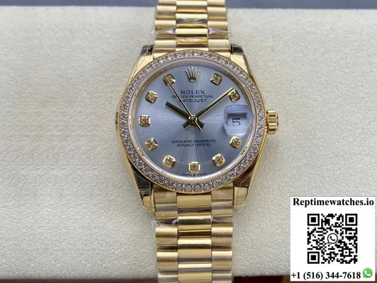 Rolex Datejust M278288RBR-0028 31MM GS Factory Yellow Gold - Watches