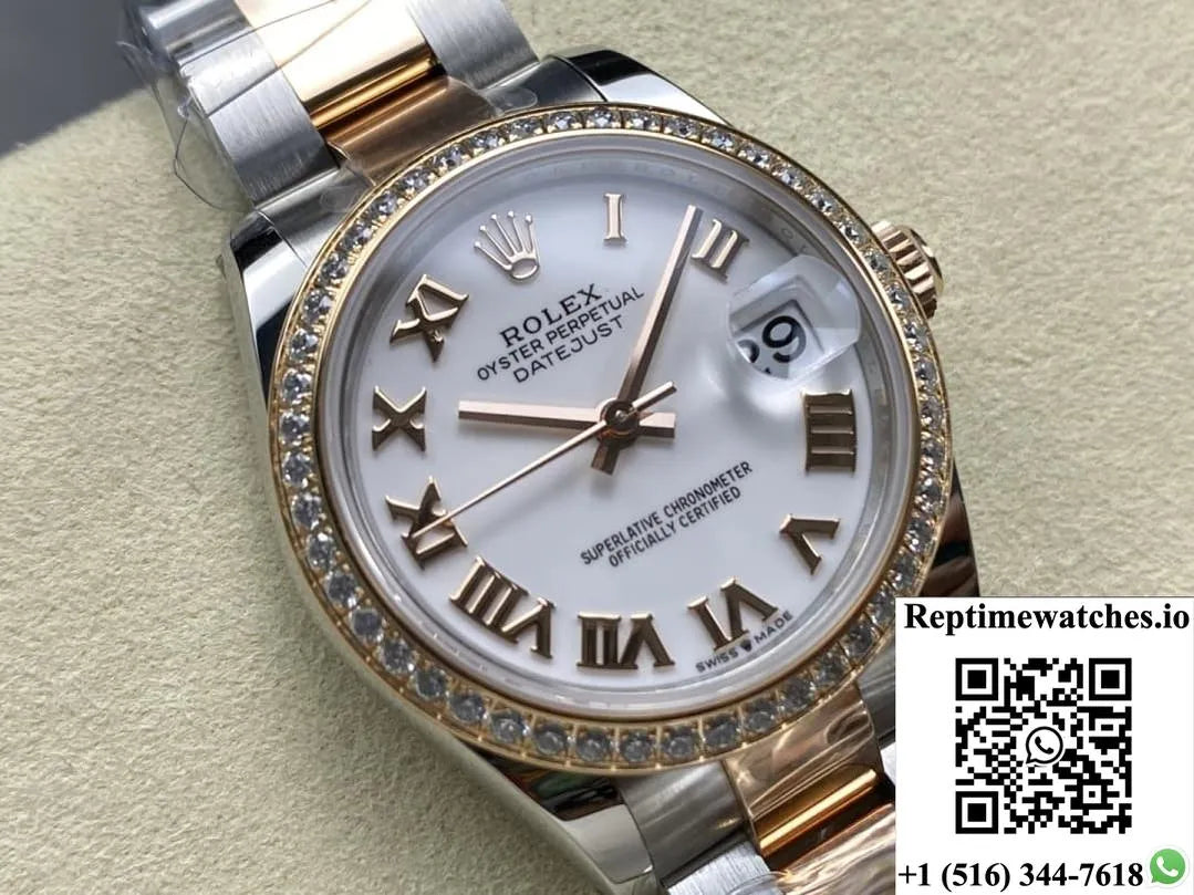 Rolex Datejust M278381Rbr-0003 Ar Factory Screw-In Case Back-Rep Time Watches