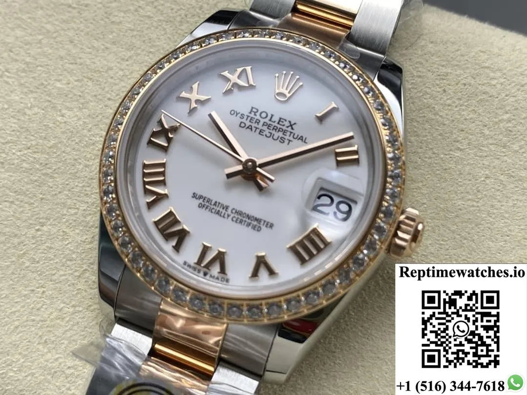 Rolex Datejust M278381Rbr-0003 Ar Factory Screw-In Case Back-Rep Time Watches