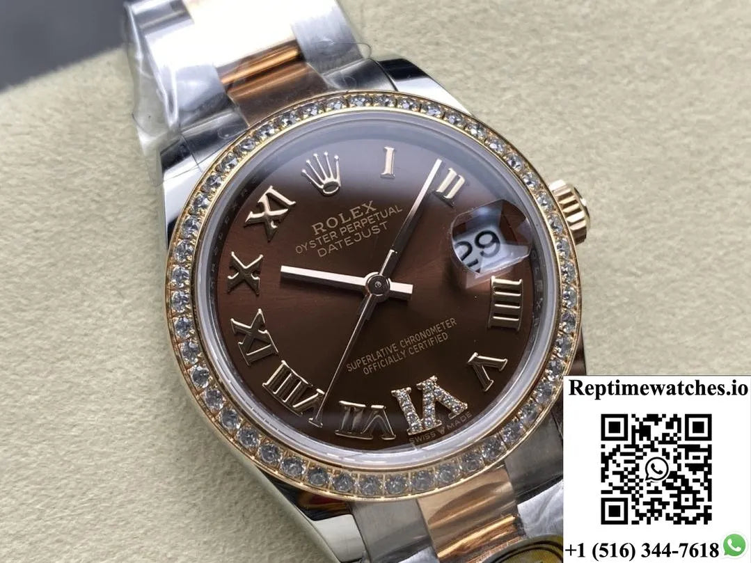 Rolex Datejust M278381Rbr-0005 Ar Factory Two-Tone Strap-Rep Time Watches