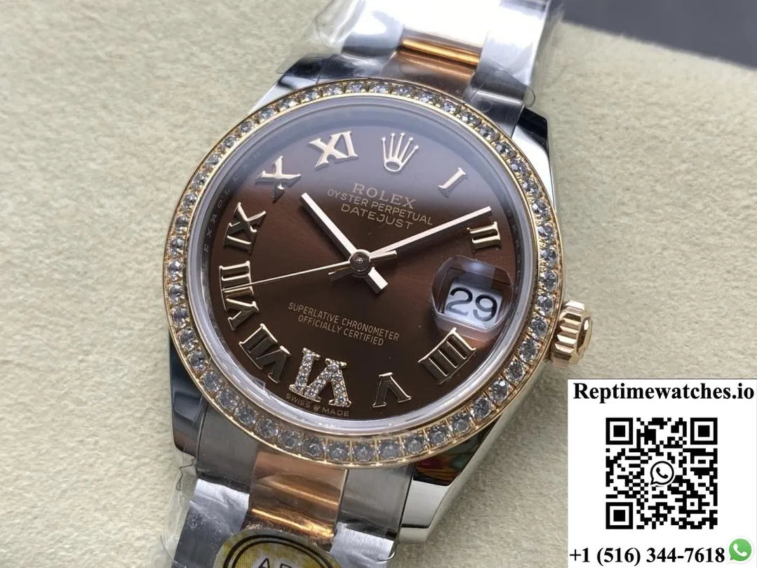 Rolex Datejust M278381Rbr-0005 Ar Factory Two-Tone Strap-Rep Time Watches