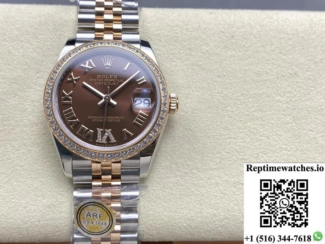 Rolex Datejust M278381Rbr-0006 Ar Factory Solid Case Back-Rep Time Watches