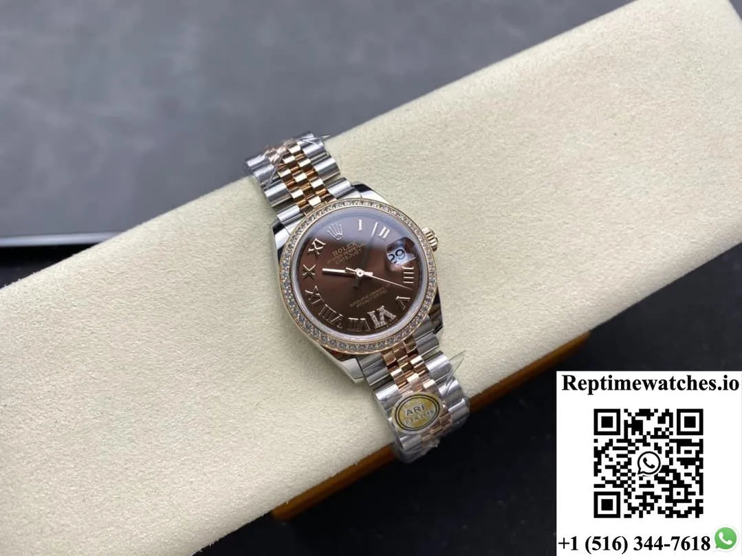 Rolex Datejust M278381Rbr-0006 Ar Factory Solid Case Back-Rep Time Watches