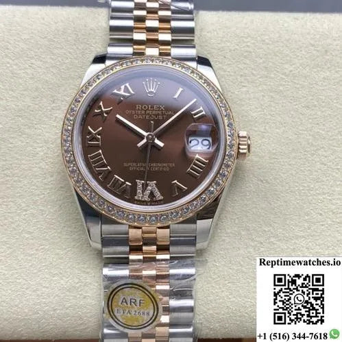 Rolex Datejust M278381Rbr-0006 Ar Factory Solid Case Back-Rep Time Watches