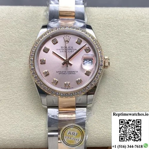 Rolex Datejust M278381Rbr-0023 Ar Factory Rose Gold Hands-Rep Time Watches