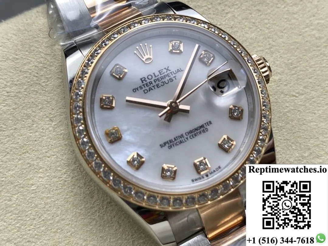 Rolex Datejust M278381Rbr-0025 Ar Factory Oyster Steel Buckle-Rep Time Watches