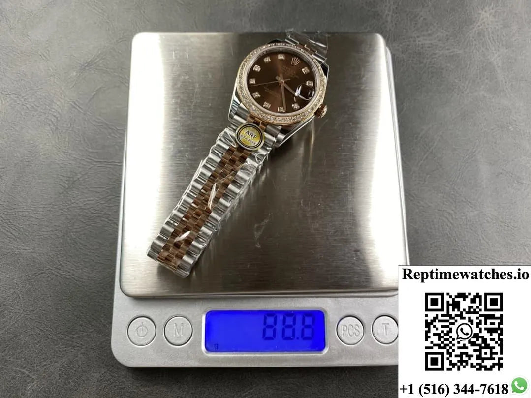 Rolex Datejust M278381Rbr-0028 Ar Factory Diamond Dial-Rep Time Watches