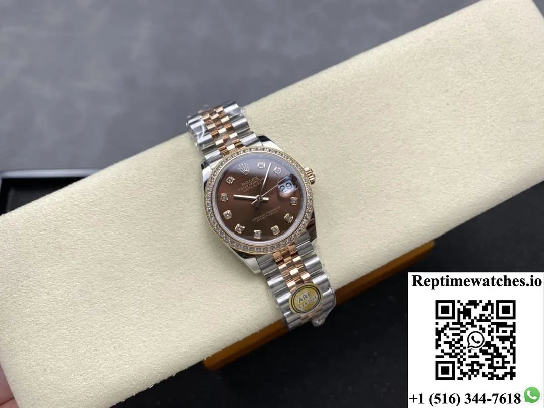 Rolex Datejust M278381Rbr-0028 Ar Factory Diamond Dial-Rep Time Watches