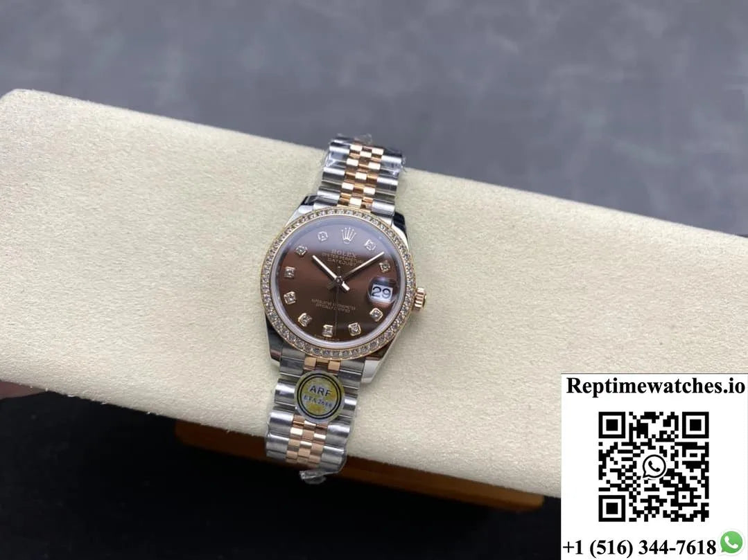 Rolex Datejust M278381Rbr-0028 Ar Factory Diamond Dial-Rep Time Watches