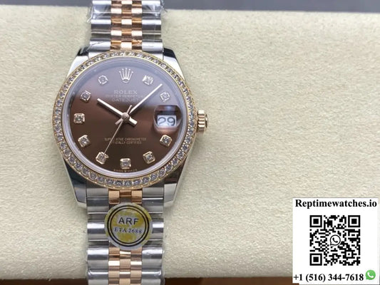 Rolex Datejust M278381RBR-0028 AR Factory Diamond Dial