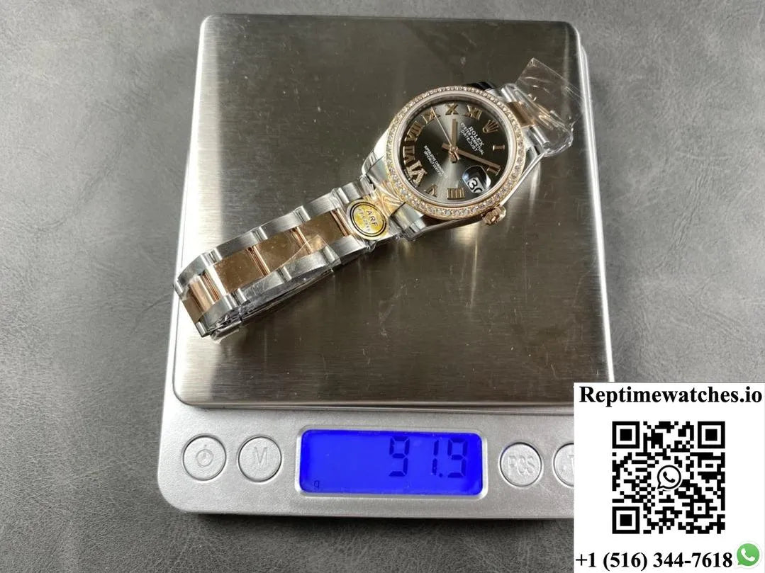 Rolex Datejust M278381Rbr-0029 Ar Factory Blue Crystal Watch Mirror-Rep Time Watches