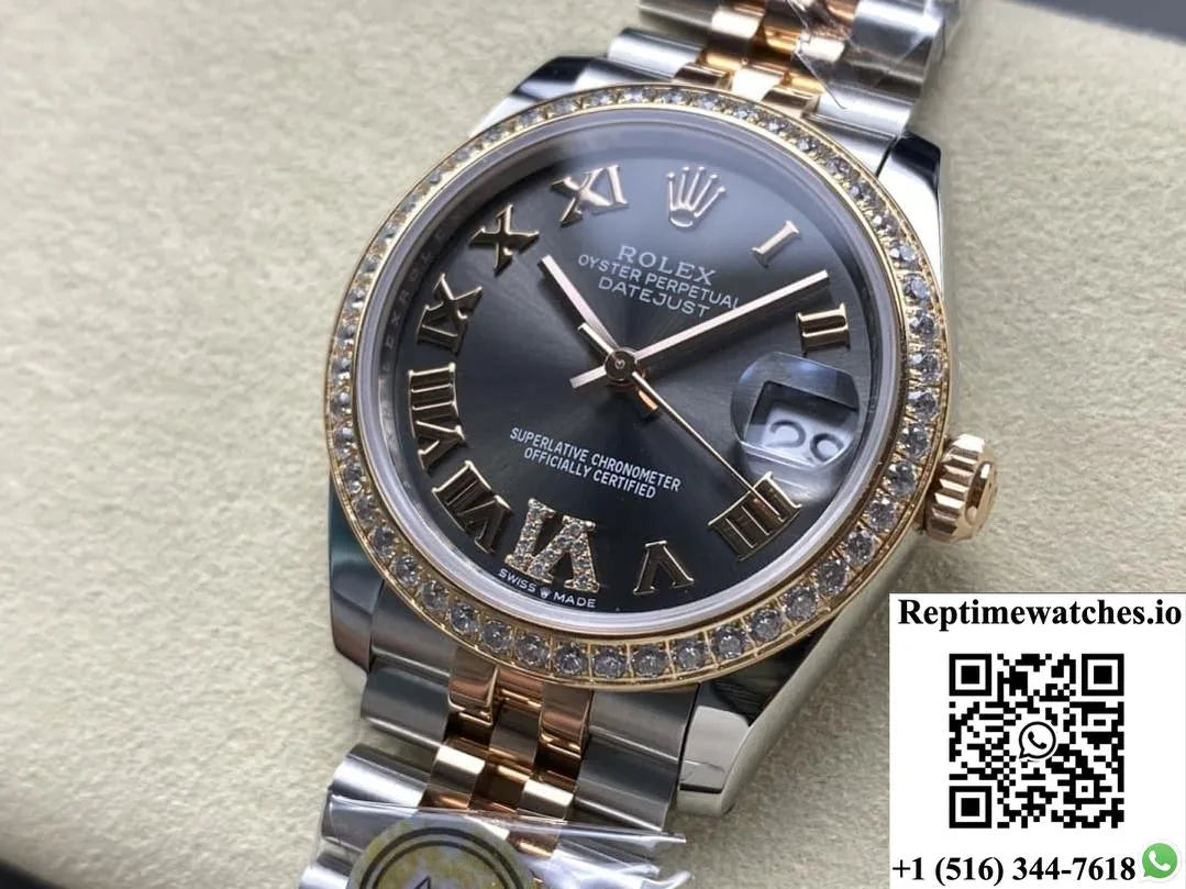 Rolex Datejust M278381Rbr-0030 Ar Factory Oystersteel Case-Rep Time Watches