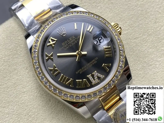 Rolex Datejust M278383RBR-0017 AR Factory Diamond Hour Marker Product Photo 1
