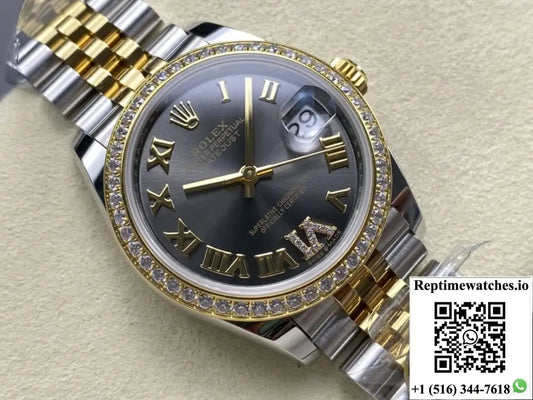 Rolex Datejust M278383RBR-0018 AR Factory Folding Crown Clasp Product Photo 1