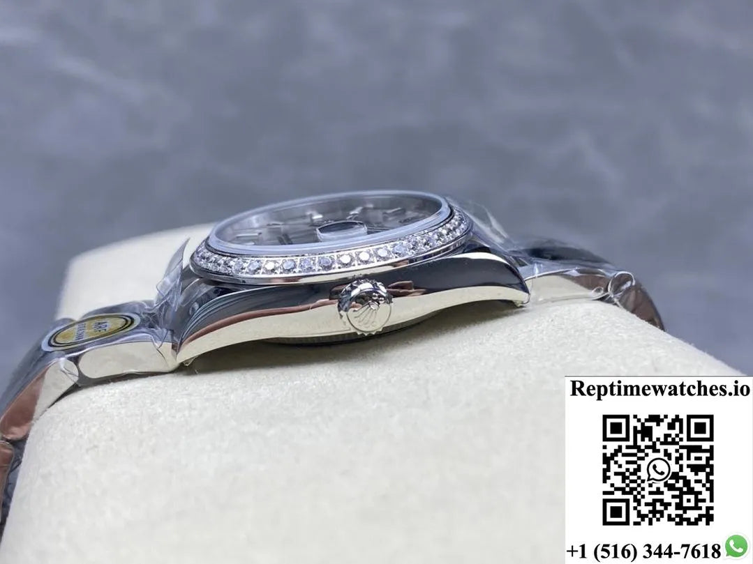 Rolex Datejust M278384Rbr-0001 Ar Factory Blue Crystal Watch Mirror-Rep Time Watches