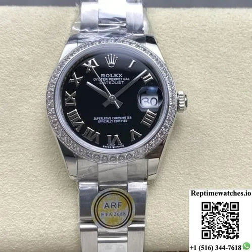 Rolex Datejust M278384Rbr-0001 Ar Factory Blue Crystal Watch Mirror-Rep Time Watches